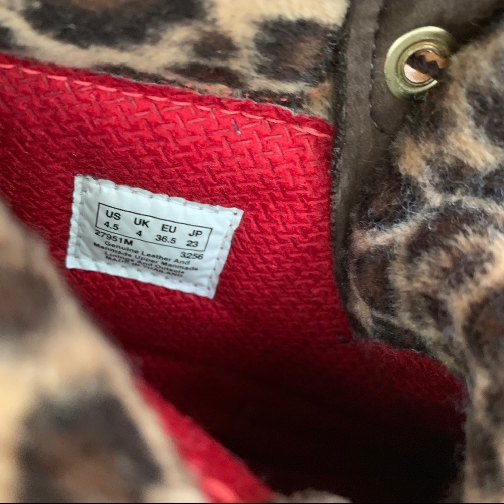 Timberland Waterproof Leopard Print Boots - Picture 5 of 5